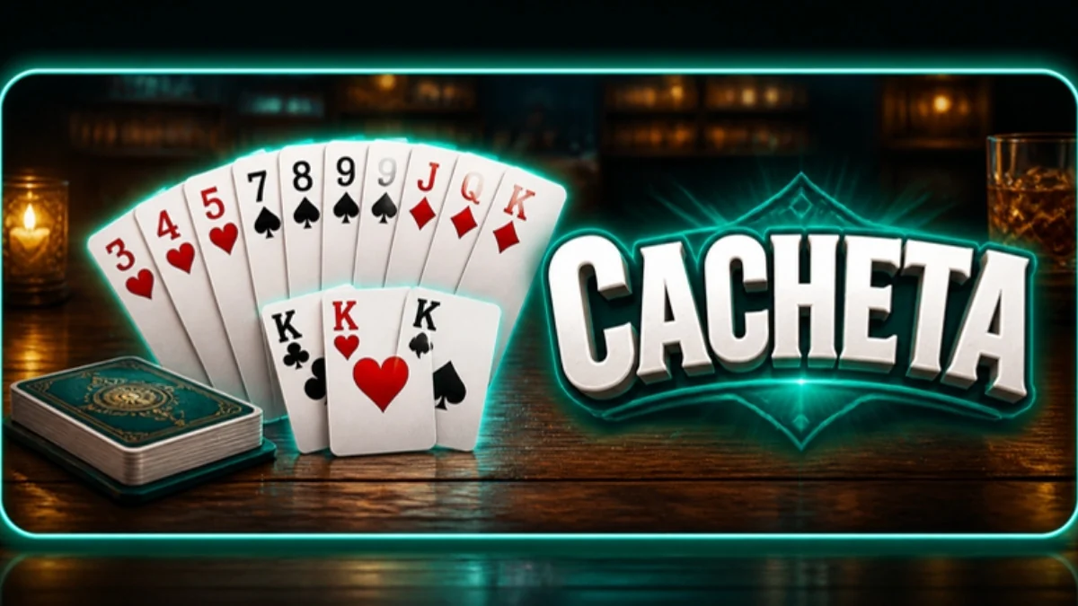 Mesa de cacheta com vira