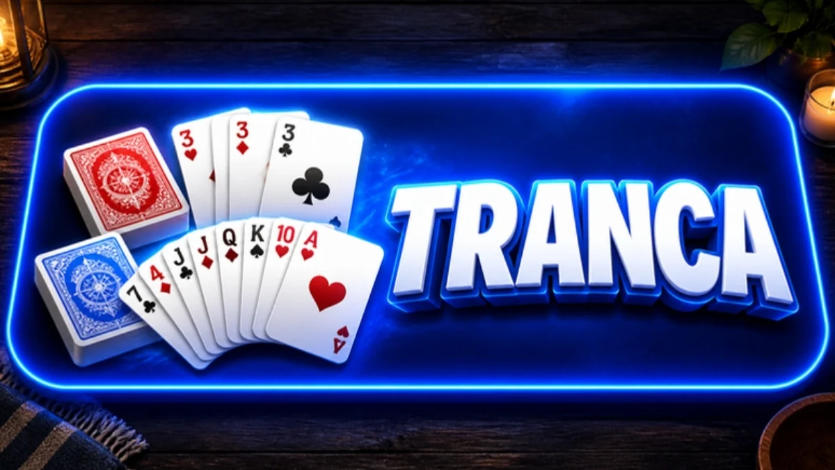 Mesa de tranca com jogos baixados